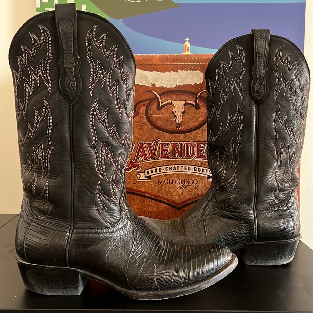Lizzard Skin Cavender’s Old Gringo Cowboy boots